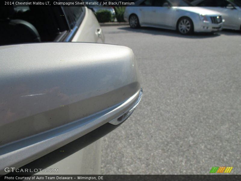 Champagne Silver Metallic / Jet Black/Titanium 2014 Chevrolet Malibu LT