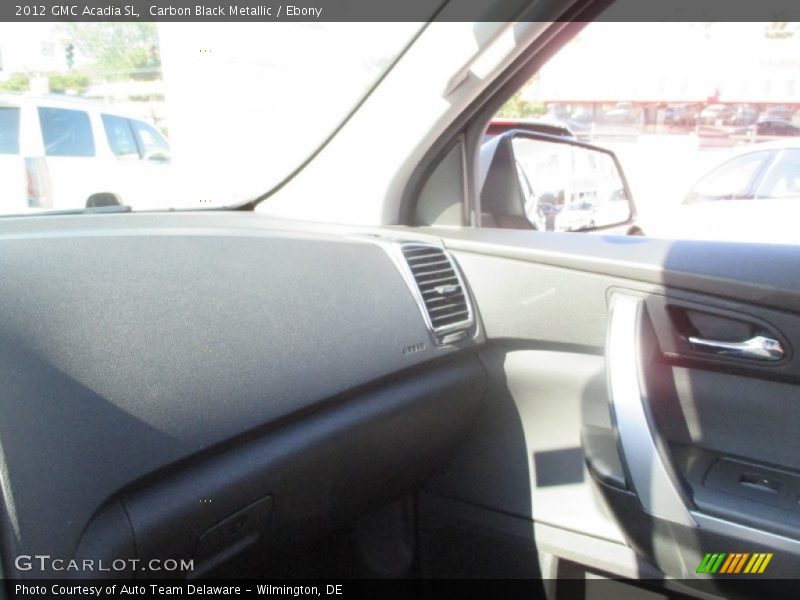 Carbon Black Metallic / Ebony 2012 GMC Acadia SL
