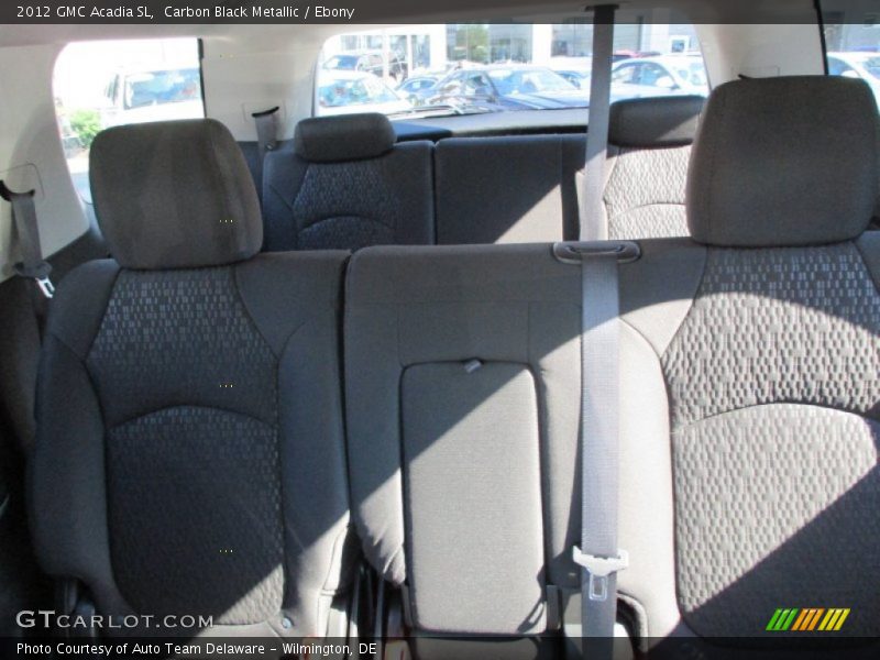 Carbon Black Metallic / Ebony 2012 GMC Acadia SL
