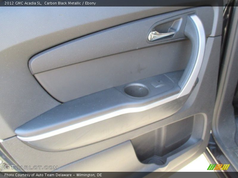 Carbon Black Metallic / Ebony 2012 GMC Acadia SL