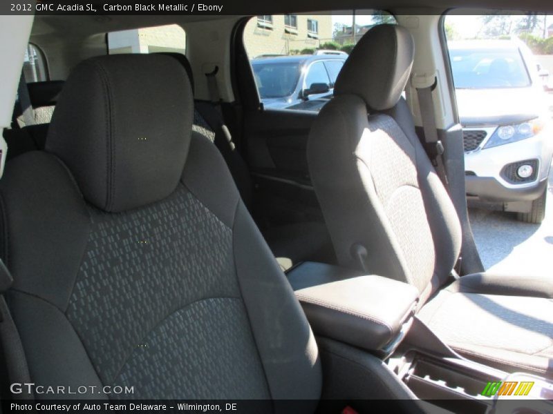 Carbon Black Metallic / Ebony 2012 GMC Acadia SL