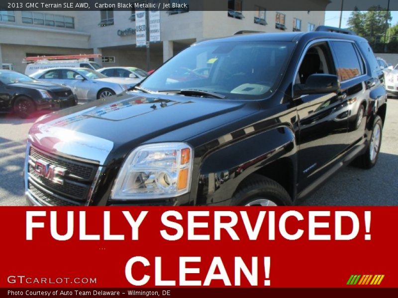 Carbon Black Metallic / Jet Black 2013 GMC Terrain SLE AWD