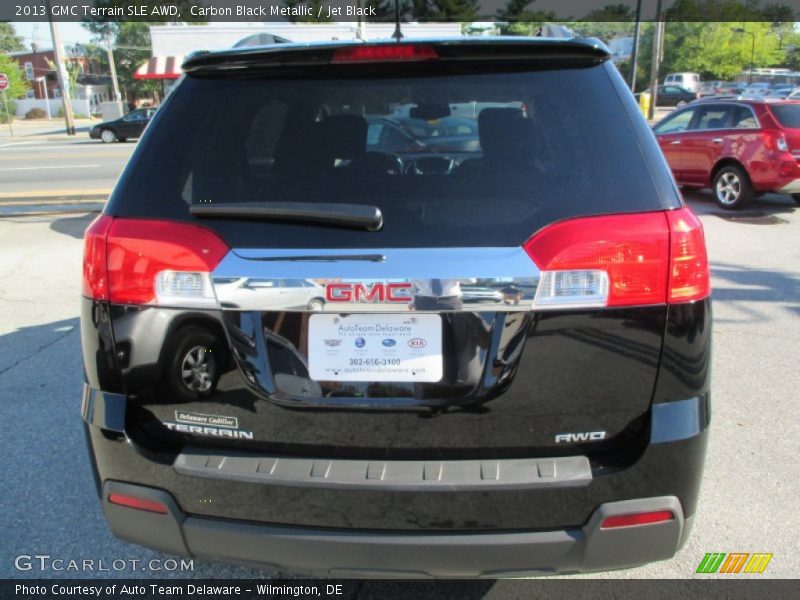 Carbon Black Metallic / Jet Black 2013 GMC Terrain SLE AWD