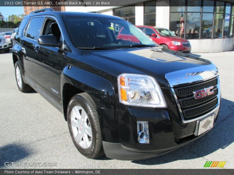 Carbon Black Metallic / Jet Black 2013 GMC Terrain SLE AWD