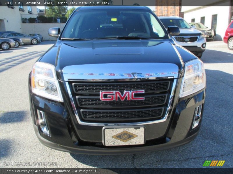 Carbon Black Metallic / Jet Black 2013 GMC Terrain SLE AWD