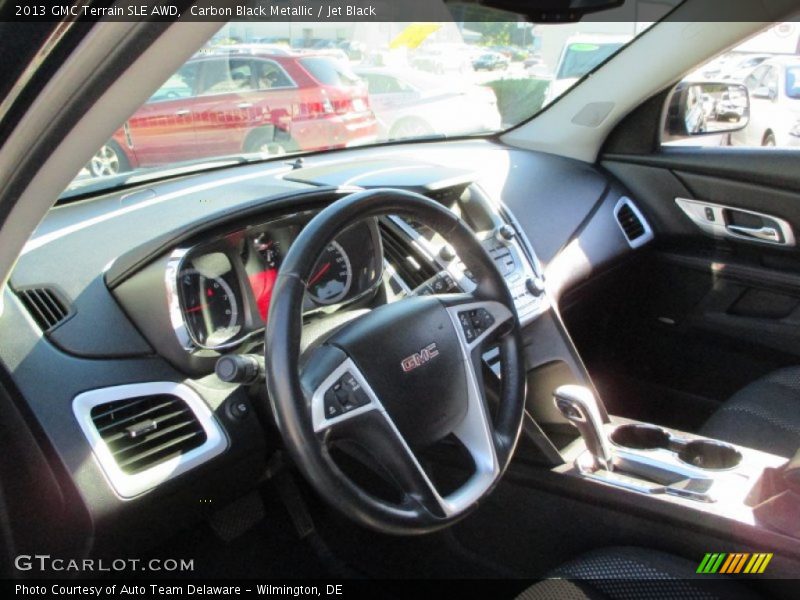 Carbon Black Metallic / Jet Black 2013 GMC Terrain SLE AWD