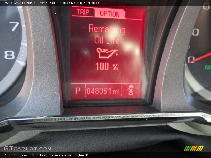 Carbon Black Metallic / Jet Black 2013 GMC Terrain SLE AWD