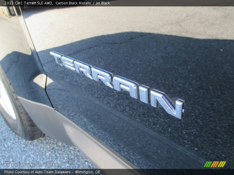 Carbon Black Metallic / Jet Black 2013 GMC Terrain SLE AWD