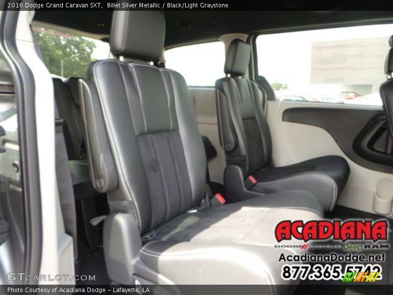Billet Silver Metallic / Black/Light Graystone 2016 Dodge Grand Caravan SXT