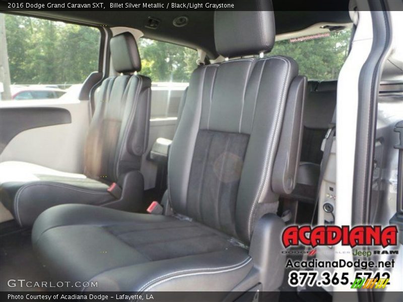 Billet Silver Metallic / Black/Light Graystone 2016 Dodge Grand Caravan SXT