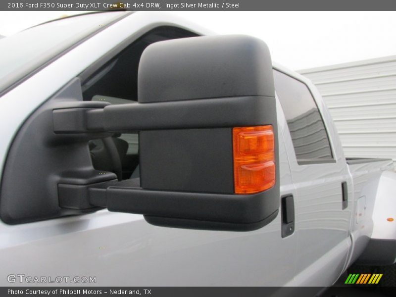 Ingot Silver Metallic / Steel 2016 Ford F350 Super Duty XLT Crew Cab 4x4 DRW