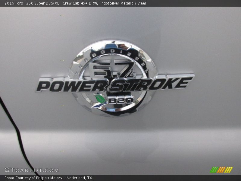  2016 F350 Super Duty XLT Crew Cab 4x4 DRW Logo