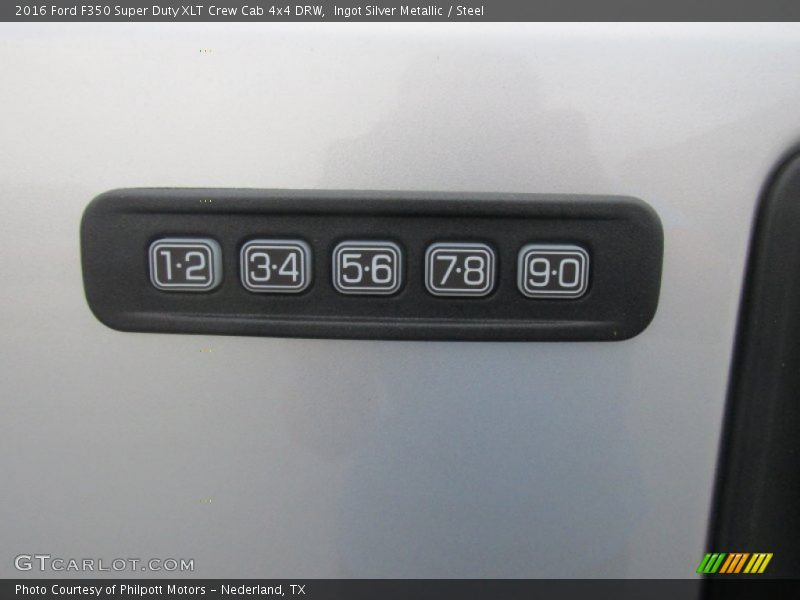 Ingot Silver Metallic / Steel 2016 Ford F350 Super Duty XLT Crew Cab 4x4 DRW