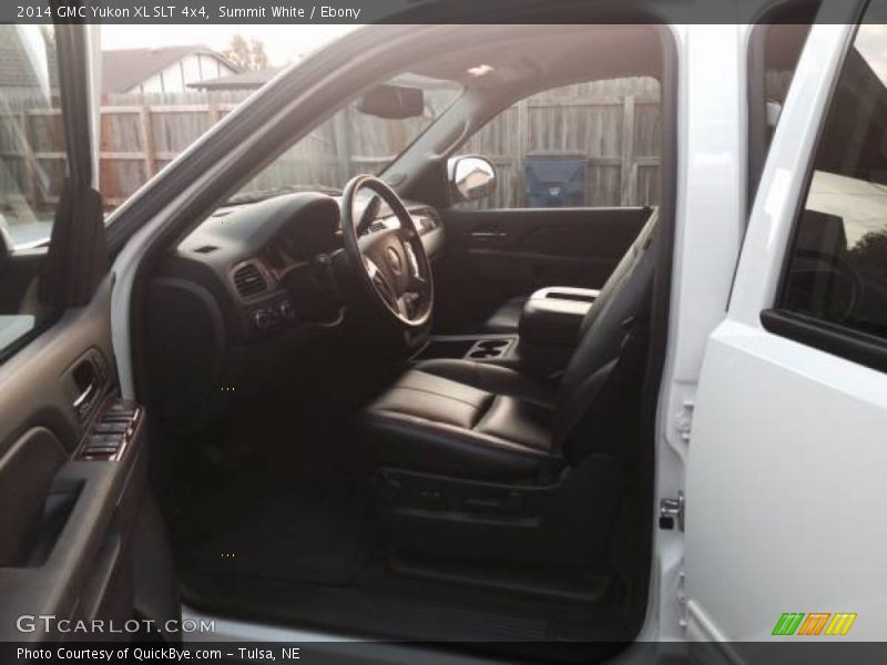 Summit White / Ebony 2014 GMC Yukon XL SLT 4x4