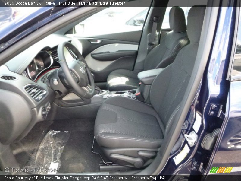 True Blue Pearl / Black/Light Tungsten 2016 Dodge Dart SXT Rallye