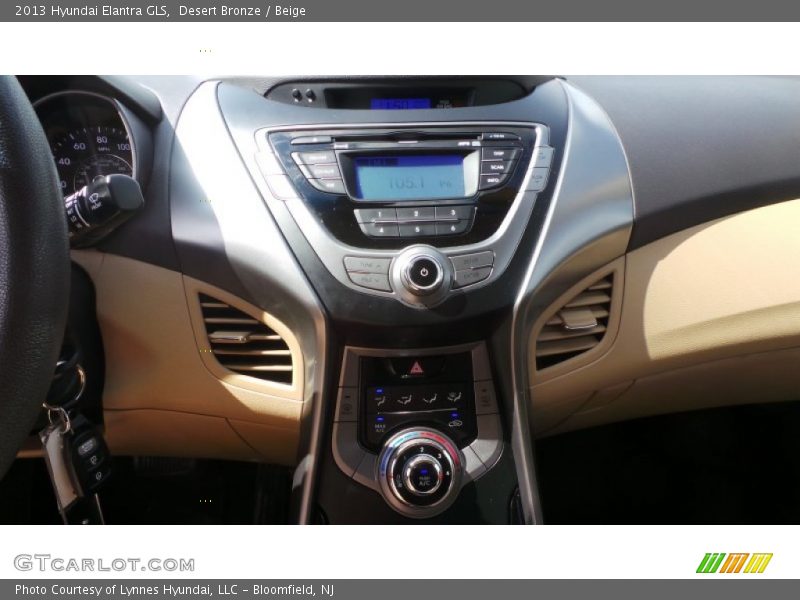 Desert Bronze / Beige 2013 Hyundai Elantra GLS