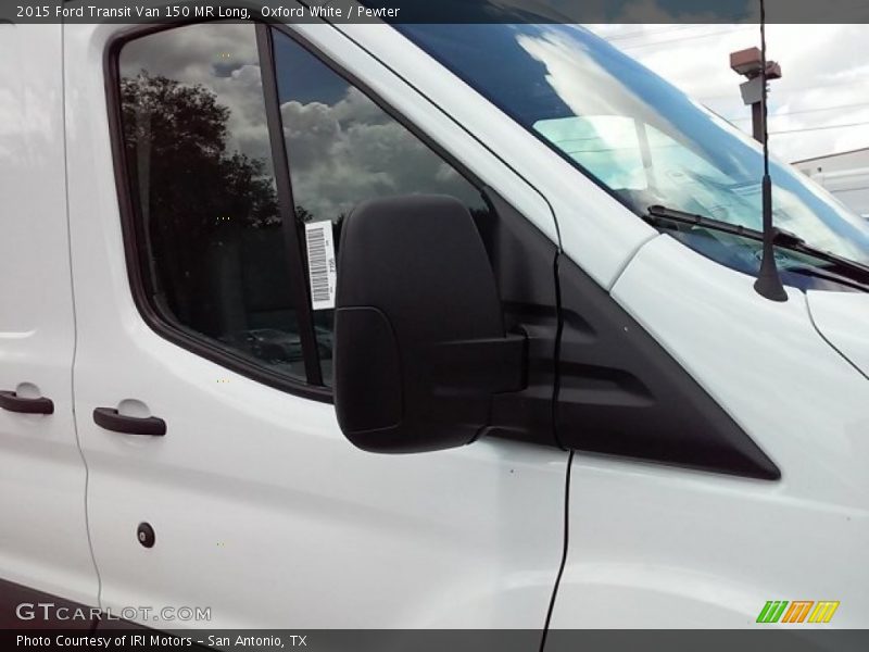 Oxford White / Pewter 2015 Ford Transit Van 150 MR Long