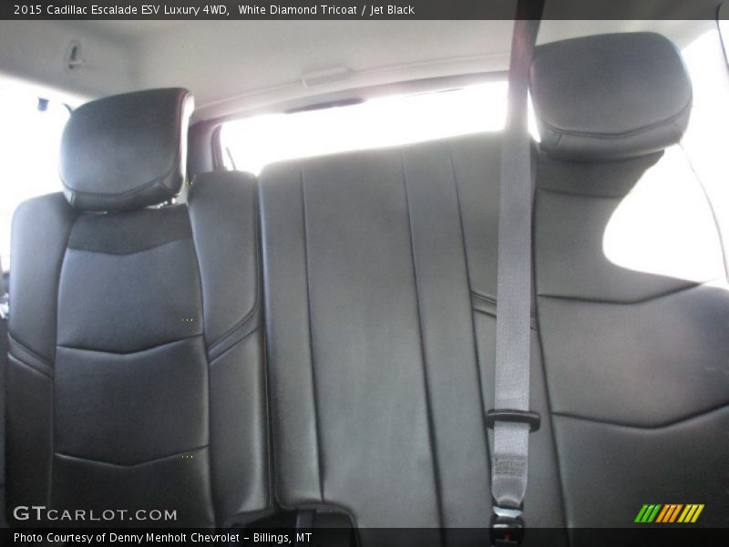 White Diamond Tricoat / Jet Black 2015 Cadillac Escalade ESV Luxury 4WD