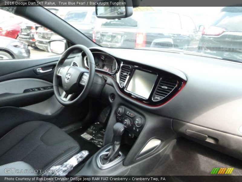 True Blue Pearl / Black/Light Tungsten 2016 Dodge Dart SXT Rallye