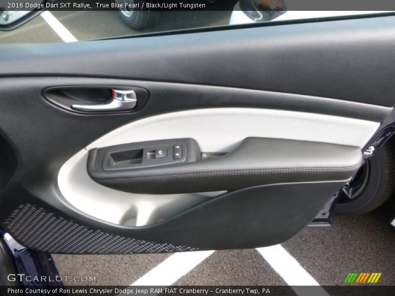 True Blue Pearl / Black/Light Tungsten 2016 Dodge Dart SXT Rallye