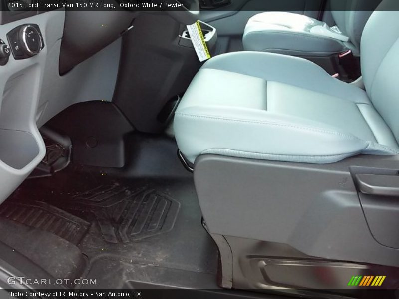 Oxford White / Pewter 2015 Ford Transit Van 150 MR Long