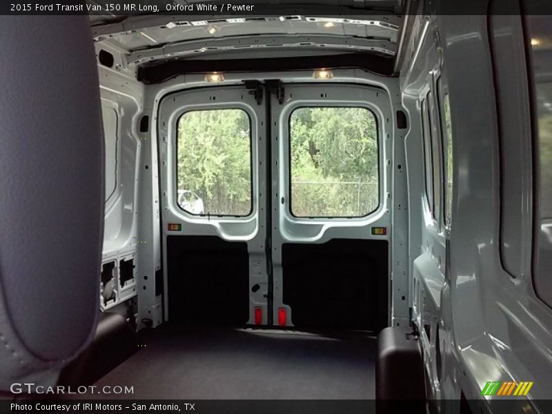Oxford White / Pewter 2015 Ford Transit Van 150 MR Long