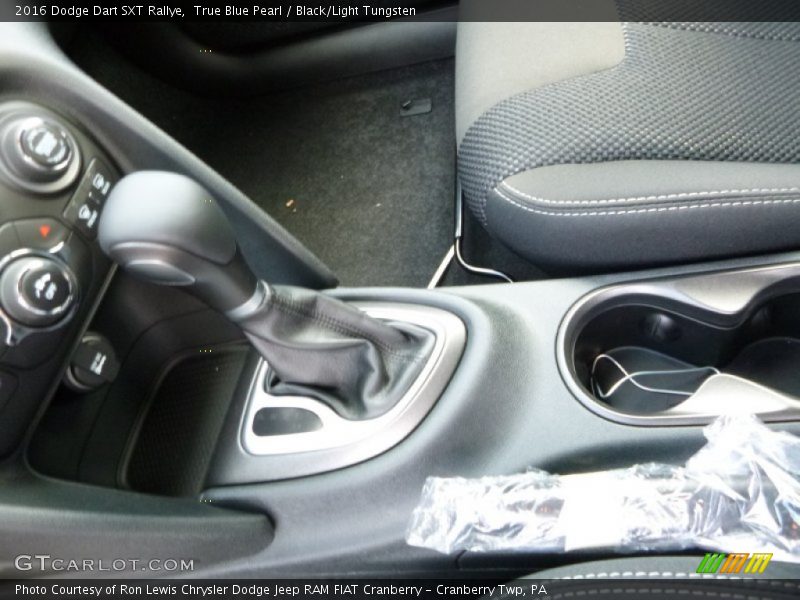 True Blue Pearl / Black/Light Tungsten 2016 Dodge Dart SXT Rallye