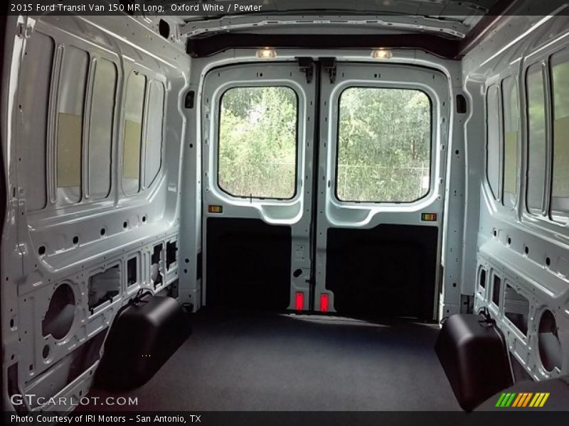 Oxford White / Pewter 2015 Ford Transit Van 150 MR Long