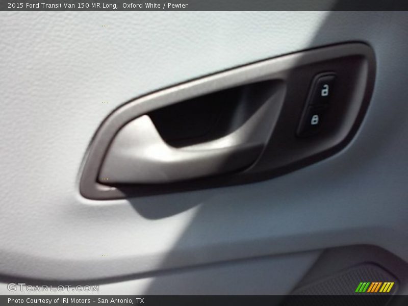 Oxford White / Pewter 2015 Ford Transit Van 150 MR Long