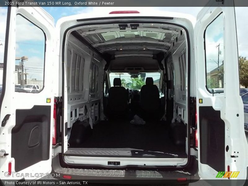 Oxford White / Pewter 2015 Ford Transit Van 150 MR Long