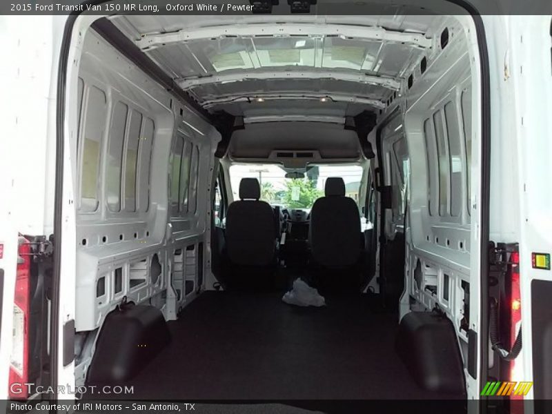 Oxford White / Pewter 2015 Ford Transit Van 150 MR Long