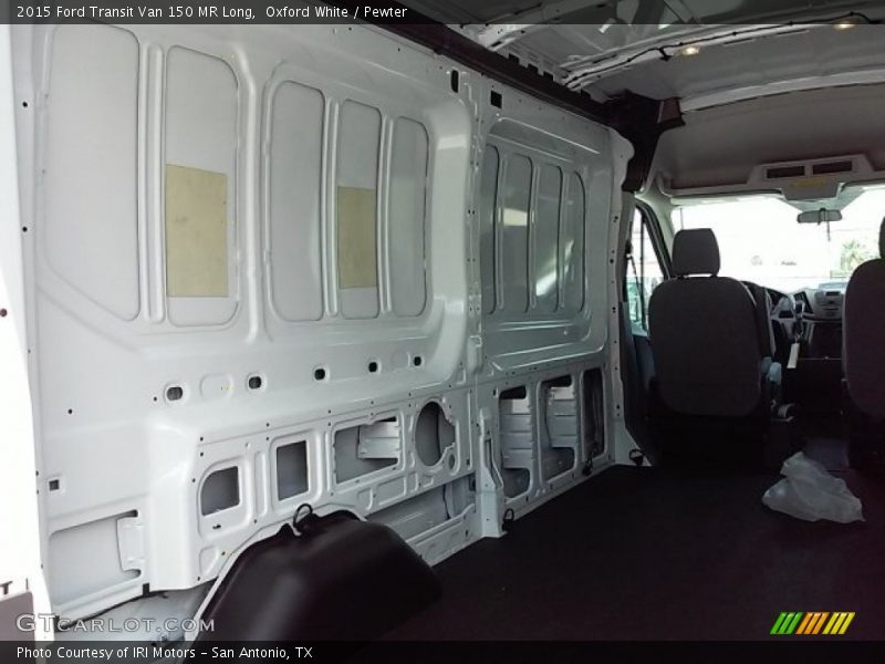 Oxford White / Pewter 2015 Ford Transit Van 150 MR Long