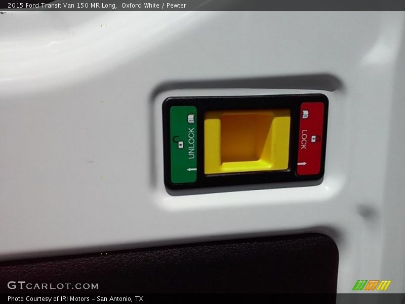 Oxford White / Pewter 2015 Ford Transit Van 150 MR Long