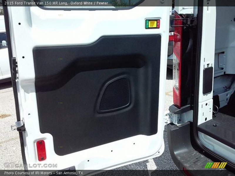 Oxford White / Pewter 2015 Ford Transit Van 150 MR Long