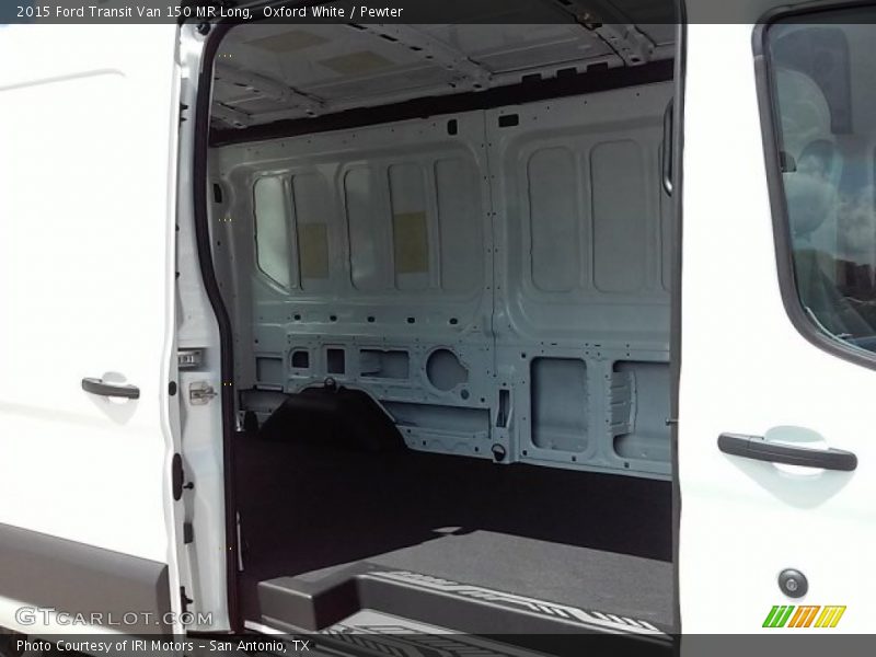 Oxford White / Pewter 2015 Ford Transit Van 150 MR Long