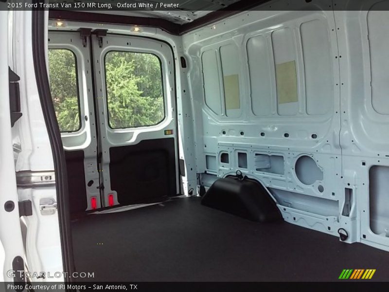 Oxford White / Pewter 2015 Ford Transit Van 150 MR Long