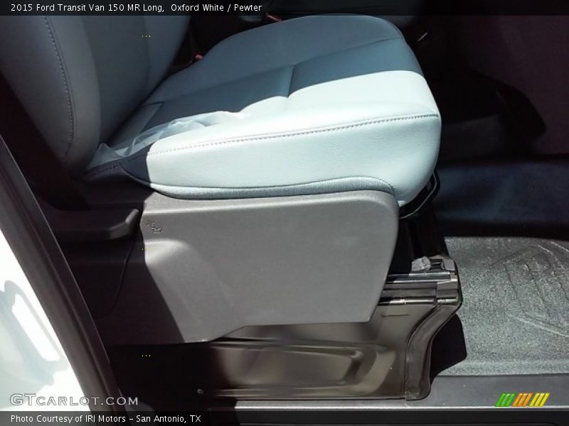 Oxford White / Pewter 2015 Ford Transit Van 150 MR Long