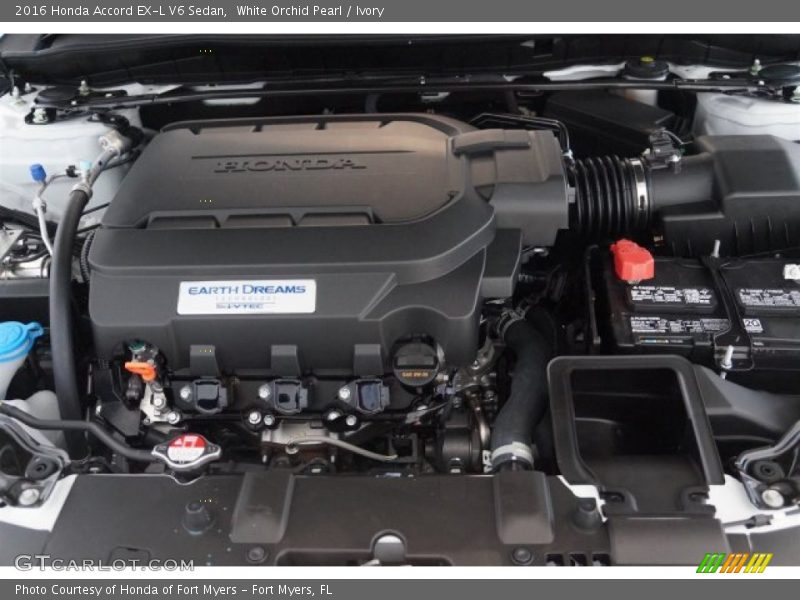  2016 Accord EX-L V6 Sedan Engine - 3.5 Liter SOHC 24-Valve i-VTEC VCM V6