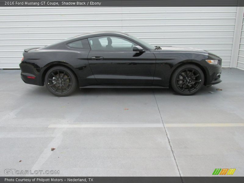  2016 Mustang GT Coupe Shadow Black