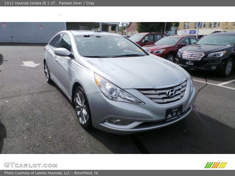 Radiant Silver / Gray 2013 Hyundai Sonata SE 2.0T