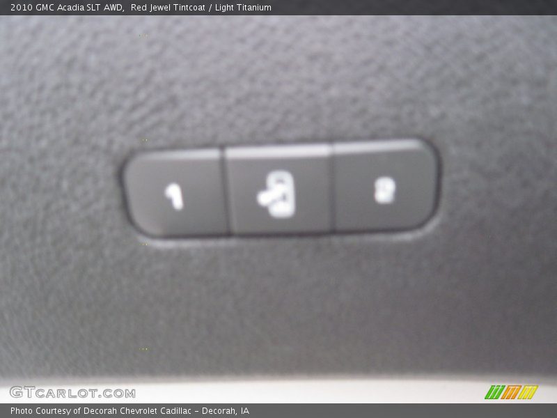 Red Jewel Tintcoat / Light Titanium 2010 GMC Acadia SLT AWD