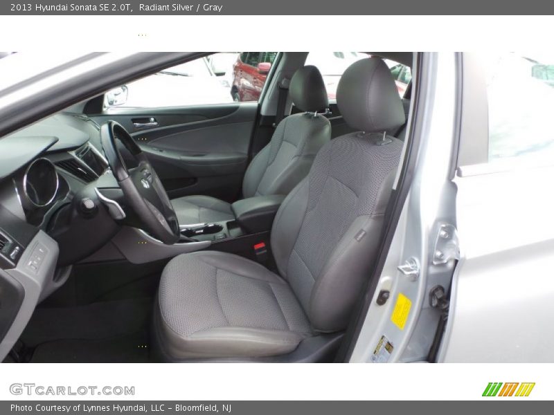 Radiant Silver / Gray 2013 Hyundai Sonata SE 2.0T