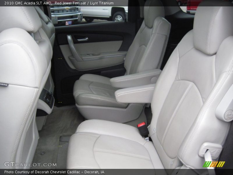Red Jewel Tintcoat / Light Titanium 2010 GMC Acadia SLT AWD
