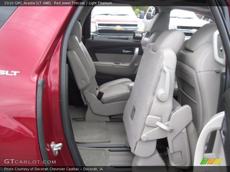 Red Jewel Tintcoat / Light Titanium 2010 GMC Acadia SLT AWD