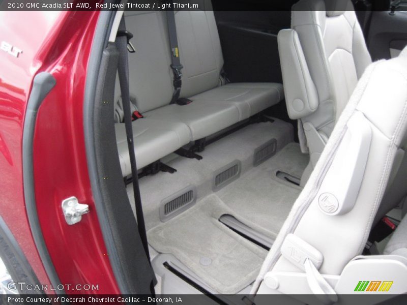 Red Jewel Tintcoat / Light Titanium 2010 GMC Acadia SLT AWD
