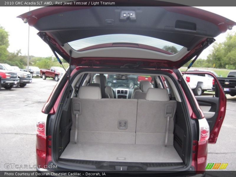 Red Jewel Tintcoat / Light Titanium 2010 GMC Acadia SLT AWD
