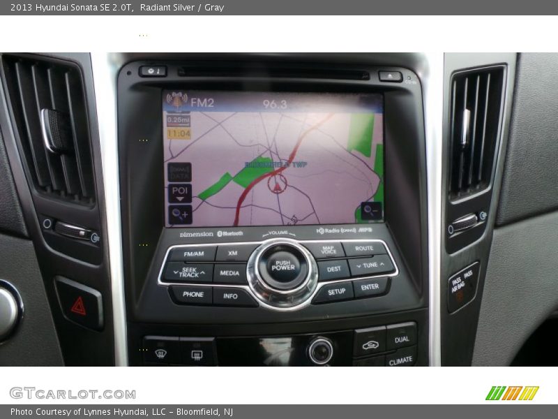 Radiant Silver / Gray 2013 Hyundai Sonata SE 2.0T