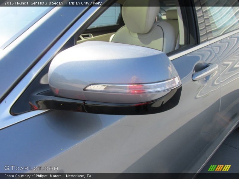 Parisian Gray / Ivory 2015 Hyundai Genesis 3.8 Sedan