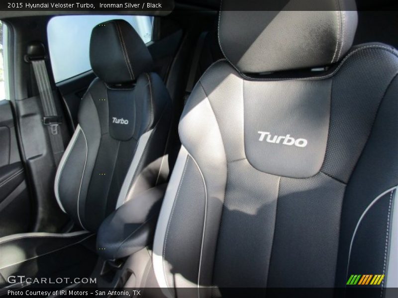 Ironman Silver / Black 2015 Hyundai Veloster Turbo