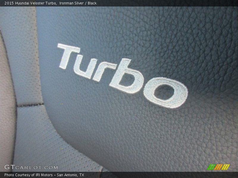 Ironman Silver / Black 2015 Hyundai Veloster Turbo
